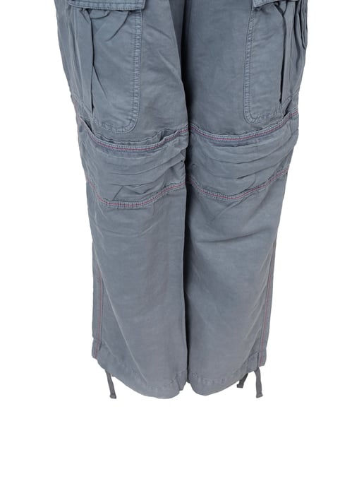 Diesel Trousers P-Nigella Woman's Blue - Image 4