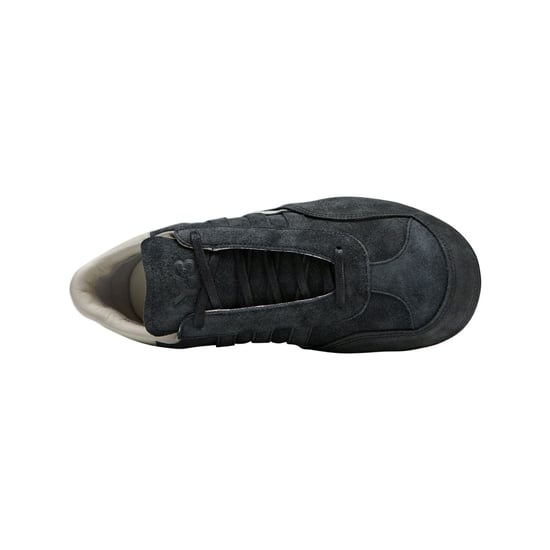 Men's Y-3 Gazelle Trainers in Black - Image 3