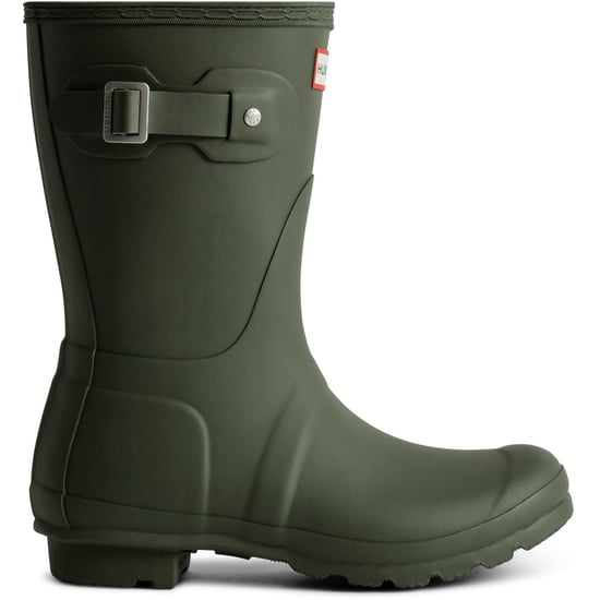 Hunter Original Short Boot Rubberen Dames Donker Olijf Groene Wellington Laarzen - Image 4