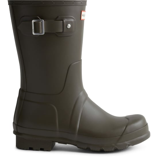 Hunter Original Short Wellington Boots Rubberen Heren Regenlaarzen In Chocoladebruin - Image 4