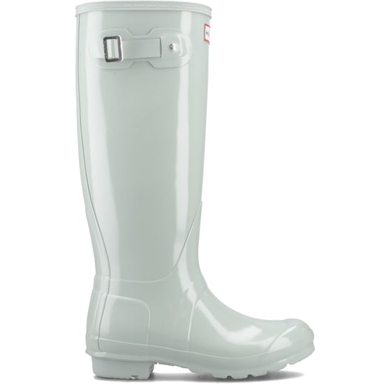 Hunter Original Tall Gloss Rubberen Dameslaarzen In Zeegroen - Image 4