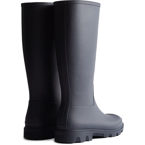 Hunter Downpour Tall Boot Rubberen Dames Marineblauwe Regenlaarzen - Image 2