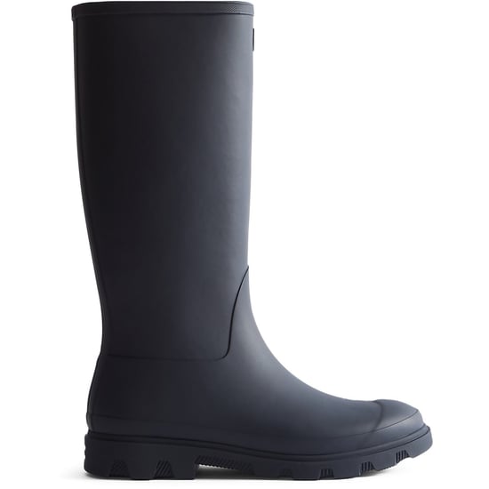 Hunter Downpour Tall Boot Rubberen Dames Marineblauwe Regenlaarzen - Image 4