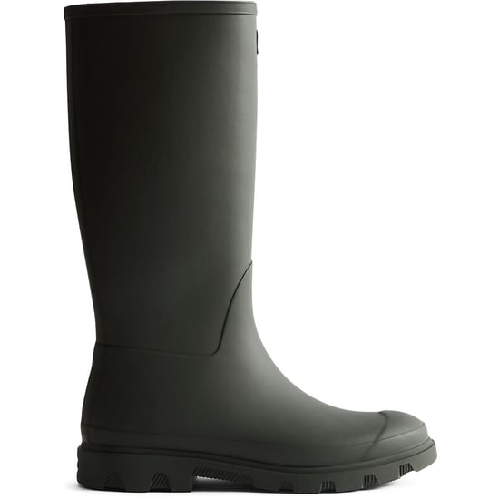 Hunter Downpour Tall Boot Rubberen Dames Donker Olijf Groene Wellington Laarzen - Image 4
