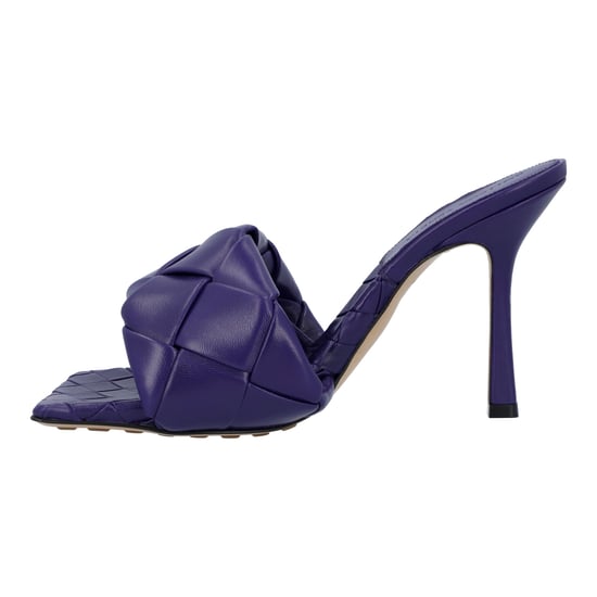 Bottega Veneta Women Lido Padded Mule in purple Lambskin - Image 2