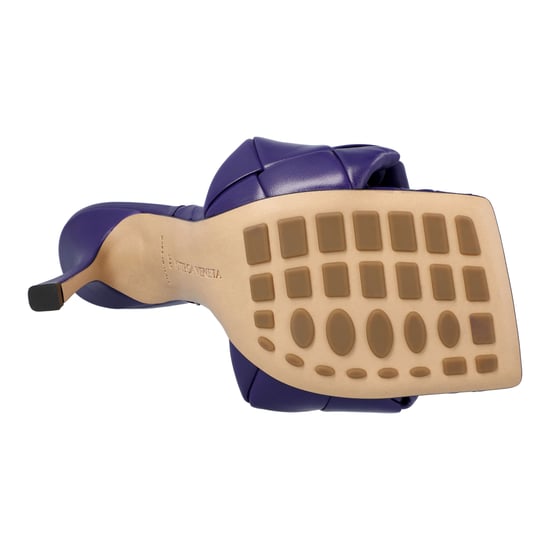 Bottega Veneta Women Lido Padded Mule in purple Lambskin - Image 4