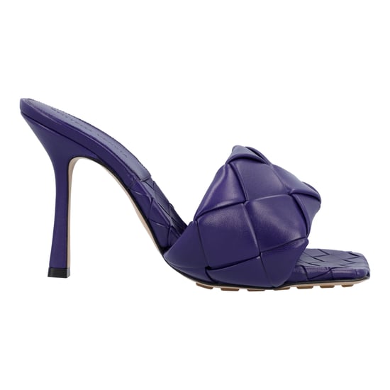 Bottega Veneta Women Lido Padded Mule in purple Lambskin - Image 5