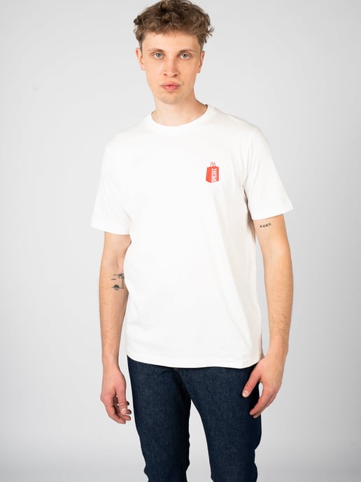 Diesel T-shirt T-Just Men's White - Image 3