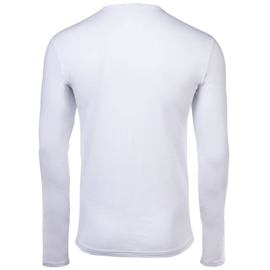 Versace T-Shirt Bi-Pack Jersey Topeka Bi-Stretch Katoen Organisch Nieuw Logo Lange Mouw - Image 3