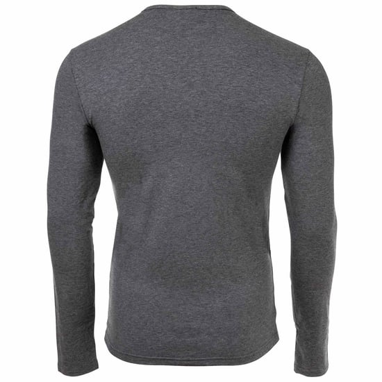 Versace T-shirt Lange Mouwen Ronde Hals Jersey Topeka Bi-Stretch Katoen Organisch Nieuw Logo Lange Mouwen - Image 2