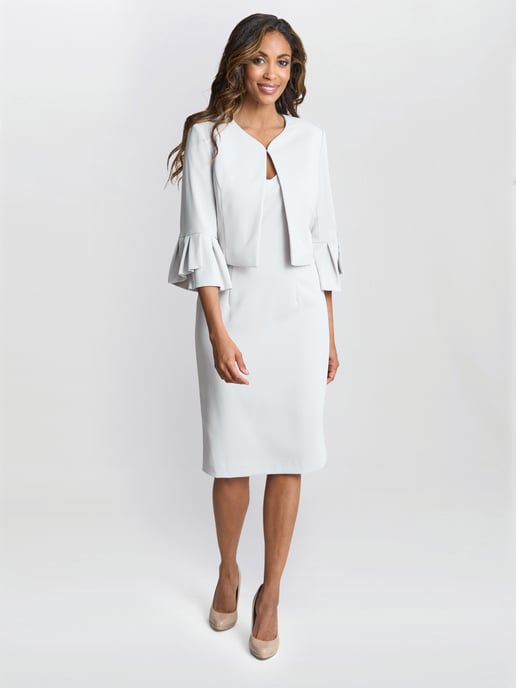 MELISSA CREPE DRESS AND JACKET - Image 3