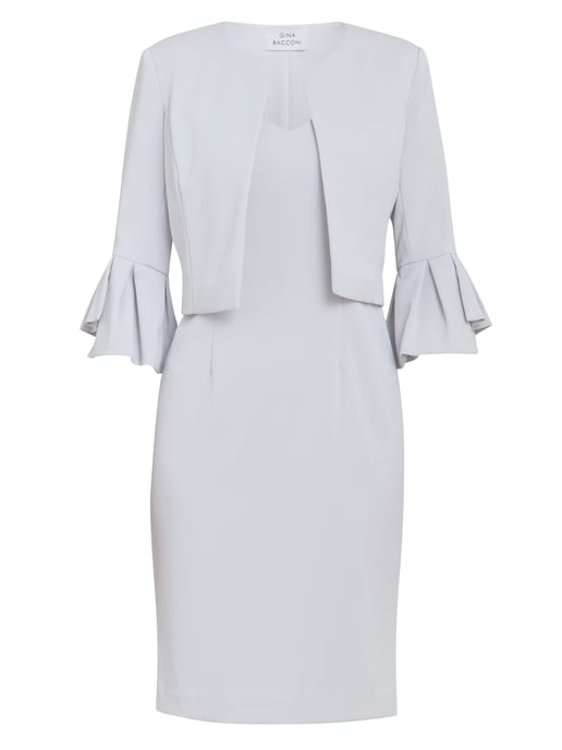 MELISSA CREPE DRESS AND JACKET - Image 4