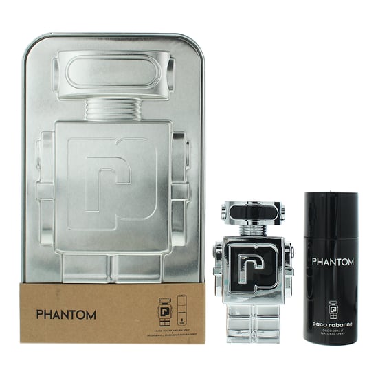 Paco Rabanne Phantom Eau de Toilette 100ml + Deodorant Spray Gift Set for Him - Image 1