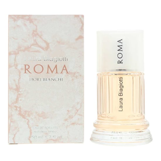 Laura Biagiotti Roma Fiori Bianchi Eau de Toilette 50ml Spray for Her - Image 1