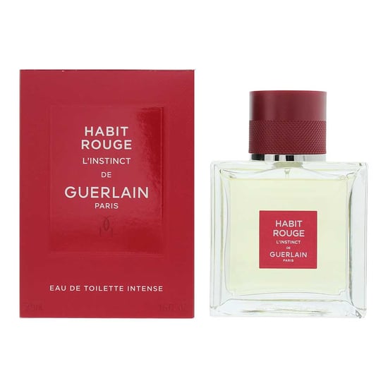 Guerlain Habit Rouge L'instinct Eau de Toilette Intense 50ml - Image 1