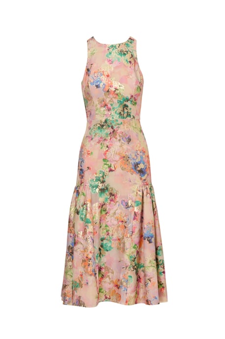 Woven Jacquard Dress - Image 4