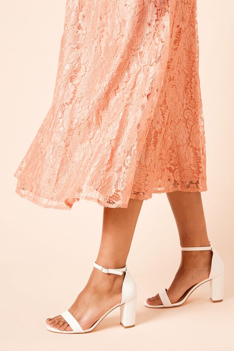 Wide Fit Spark High Block Heel Sandals - Image 3