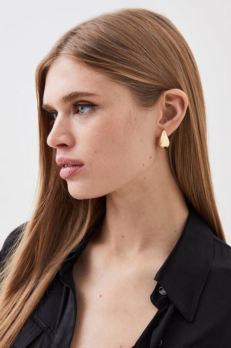 Round Drop Earrings - Image 1