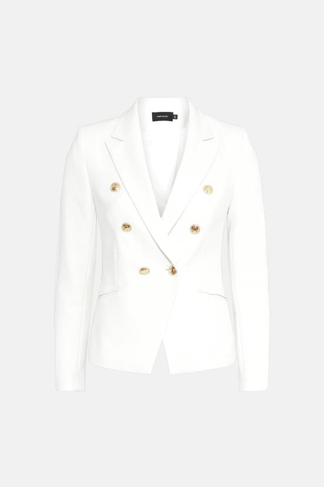 Tailored Button Military Blazer - Image 3