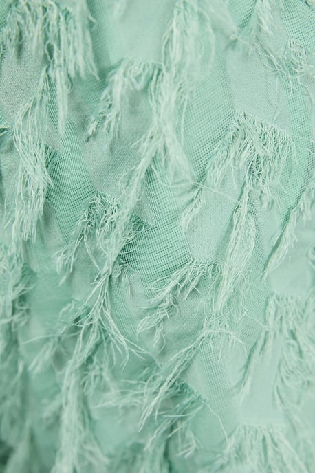 Fluffy High Waisted Wide Leg Trouser - Image 5