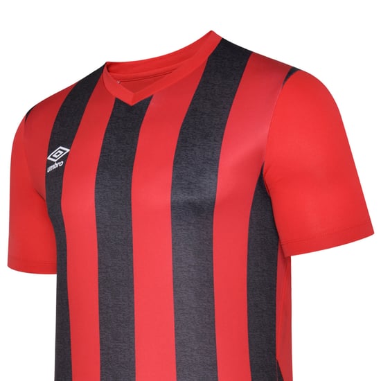 Umbro Childrens/Kids Ramone Jersey (Vermillion/Black) - Image 3