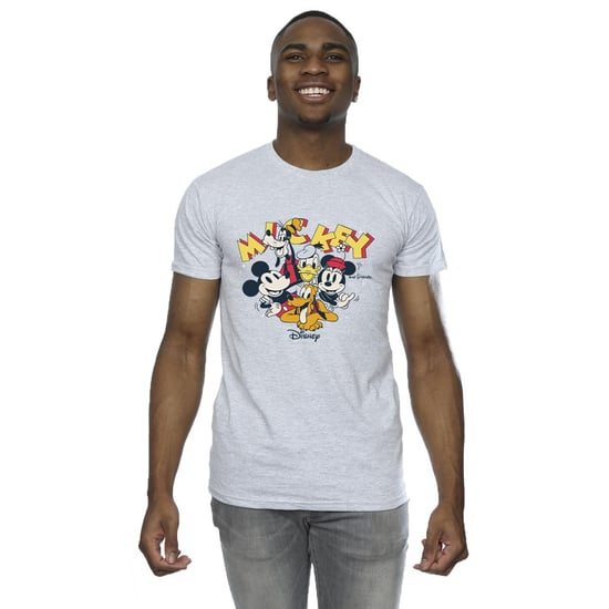 Disney Heren Mickey Mouse Groep T-Shirt (Sportgrijs) - Image 2