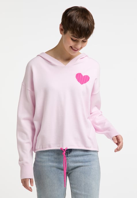 Mymo Knitted pullover women pink - Image 3