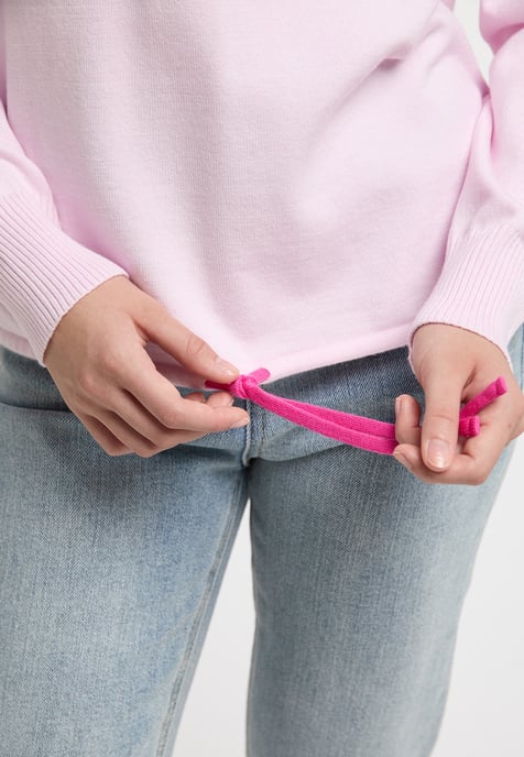 Mymo Knitted pullover women pink - Image 5