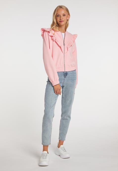 Mymo Sweat-jacket women pink - Image 2