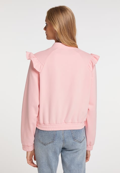 Mymo Sweat-jacket women pink - Image 4