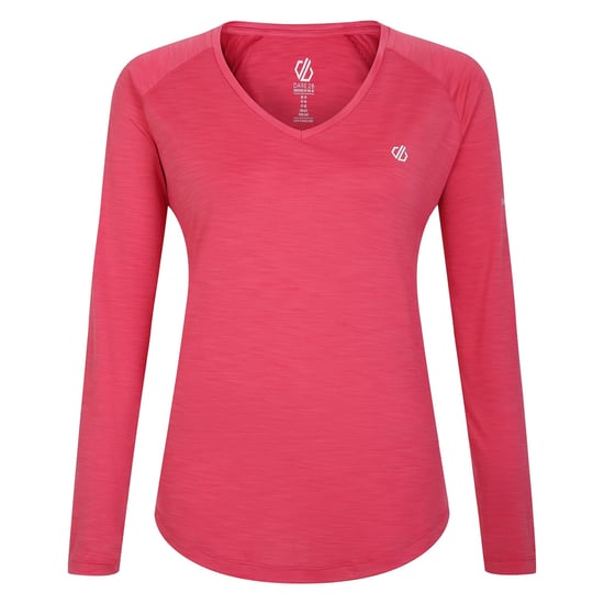 Dare 2B Womens/Ladies Discern Long Sleeve T-Shirt (Sorbet Pink) - Image 1