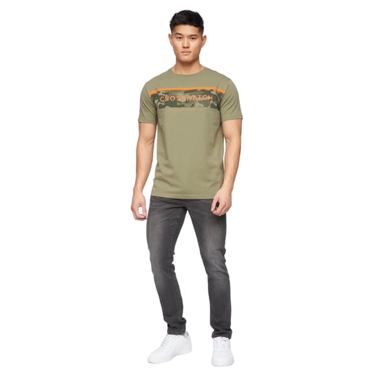 Crosshatch Heren Barbeck Slim Jeans (Grijs wasgoed) - Image 3