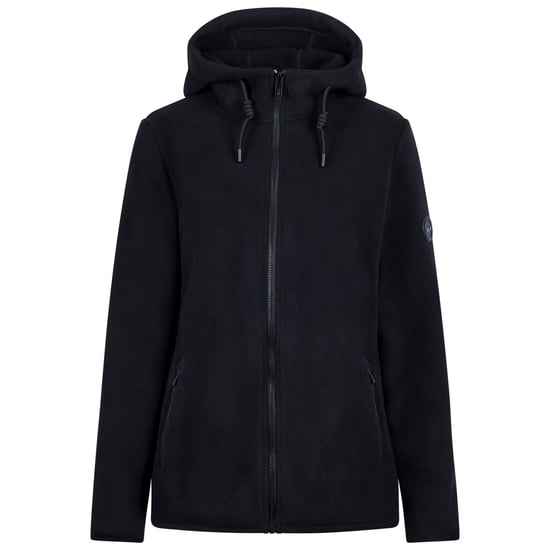 Trespass Dames/Dames Leila DLX Fleecejack (Zwart) - Image 1