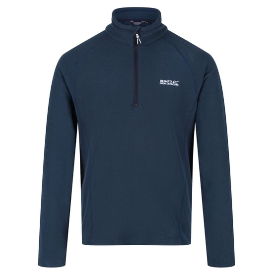 Regatta Great Outdoors Mens Kenger Half Zip Honeycomb Fleece för män (Moonlight Denim) - Image 1