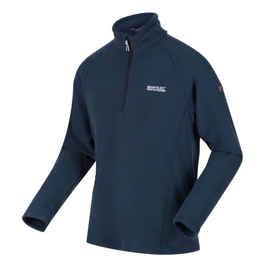 Regatta Great Outdoors Mens Kenger Half Zip Honeycomb Fleece för män (Moonlight Denim) - Image 3