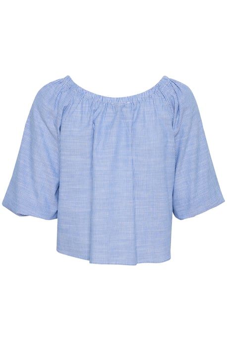 Blouse with short sleeve Loose fit - Image 5
