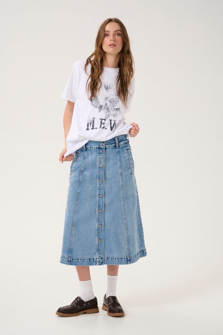 Denim skirt A-shape - Image 1