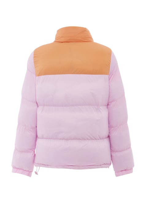 Mymo Gewatteerd gewatteerd jack Dames Zoete roze abrikoos - Image 4