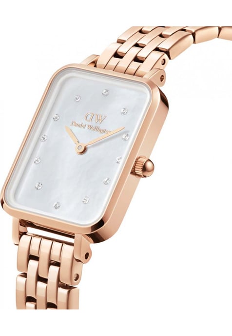 Daniel Wellington DW00100620 Ladies Quadro Link Rose Gold 20mm Watch - Image 2
