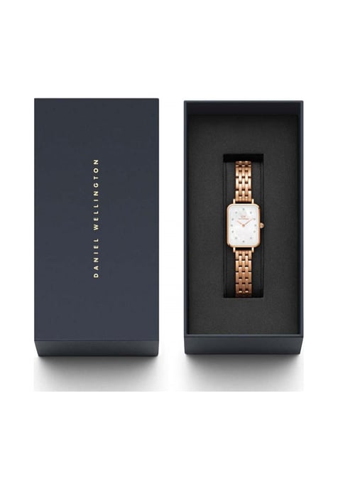 Daniel Wellington DW00100620 Ladies Quadro Link Rose Gold 20mm Watch - Image 4
