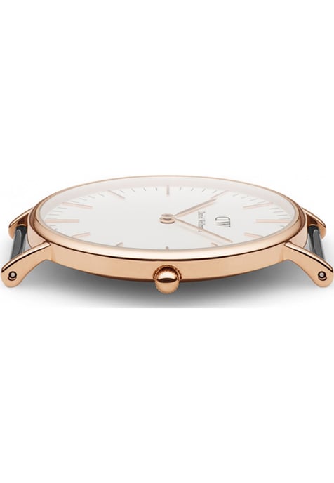 Daniel Wellington DW00100035 Ladies Classic St Mawes 36mm Rose Gold Watch - Image 2