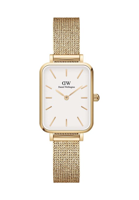 Daniel Wellington DW00100556 Ladies Quadro Pressed Evergold Gold 20mm Watch - Image 1