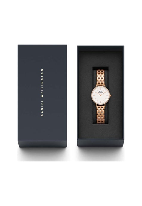 Daniel Wellington DW00100666 Ladies Petite Lumine Rose Gold 28mm Watch - Image 3