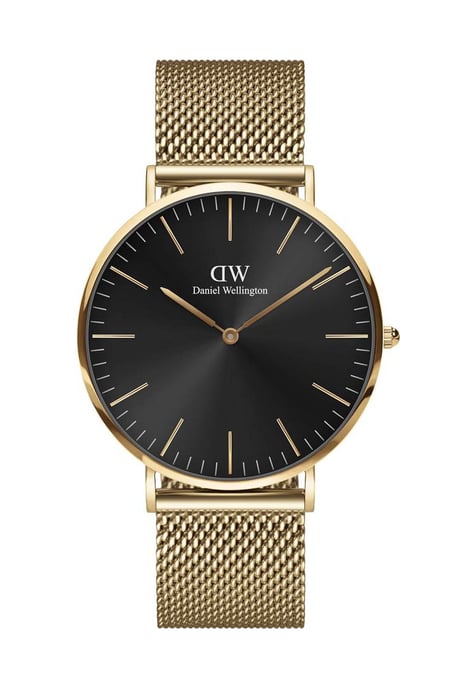 Daniel Wellington DW00100631 Mens Classic Black Evergold Gold 40mm Watch - Image 1