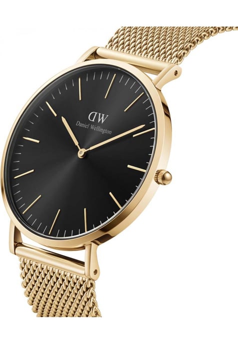 Daniel Wellington DW00100631 Mens Classic Black Evergold Gold 40mm Watch - Image 2