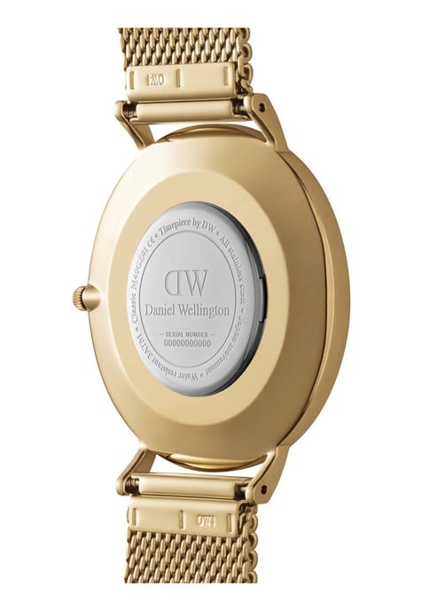 Daniel Wellington DW00100631 Mens Classic Black Evergold Gold 40mm Watch - Image 3