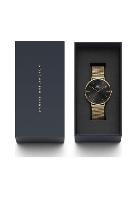 Daniel Wellington DW00100631 Mens Classic Black Evergold Gold 40mm Watch - Image 4
