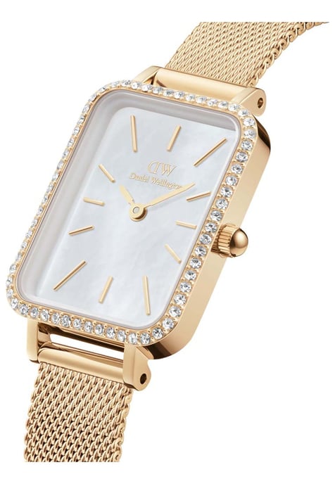 Daniel Wellington DW00100668 Ladies Quadro Lumine Gold 20mm Watch - Image 2