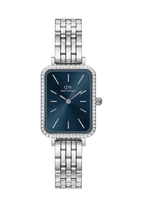Daniel Wellington DW00100670 Ladies Quadro Lumine Silver 20mm Watch - Image 1