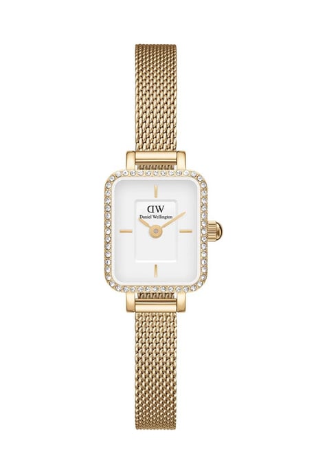 Daniel Wellington DW00100730 Ladies Quadro Mini Lumine Gold 15mm Watch - Image 1
